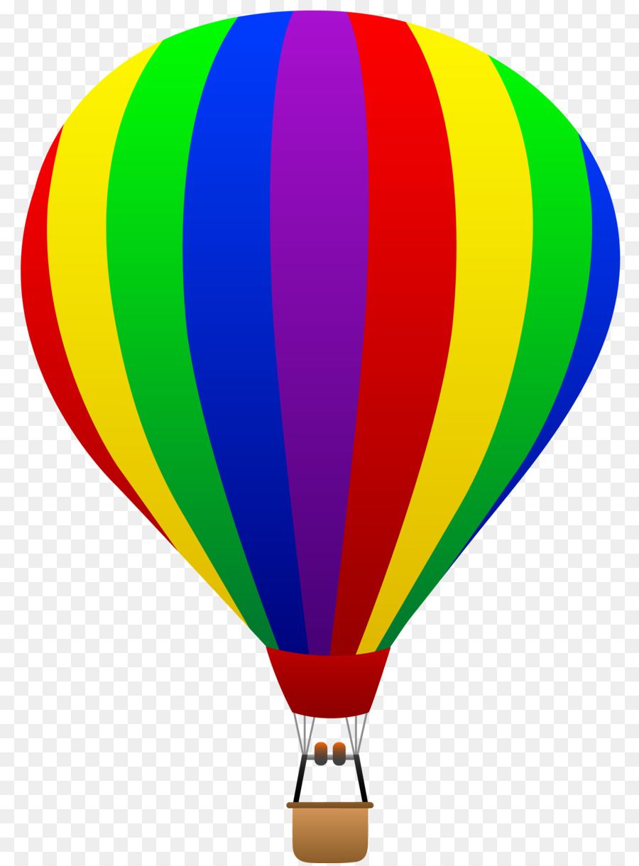 Hot Air Balloon Cartoon clipart.