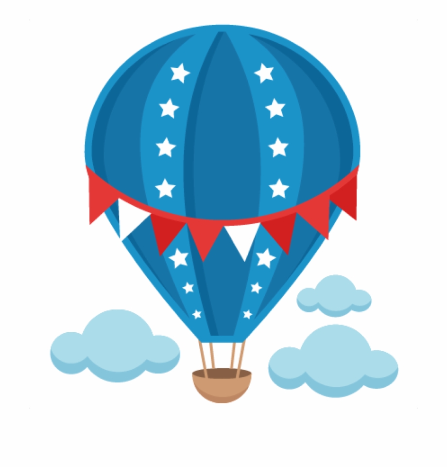 Hot Air Balloon Clip Art Free Patriotic Hot Air Balloon.