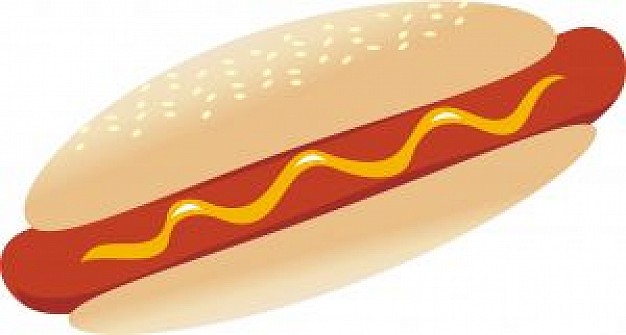 Hot Dogs Clipart.