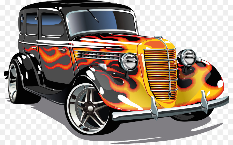 Car Vector graphics Hot rod Clip art Royalty.