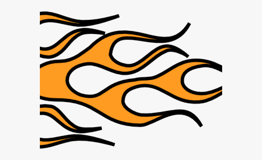 Fire Flames Clipart Drawn.