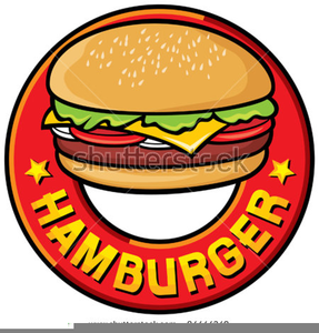 Hotdog And Hamburger Clipart.