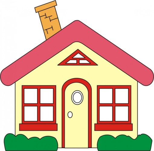 Top house clip art free clipart image.