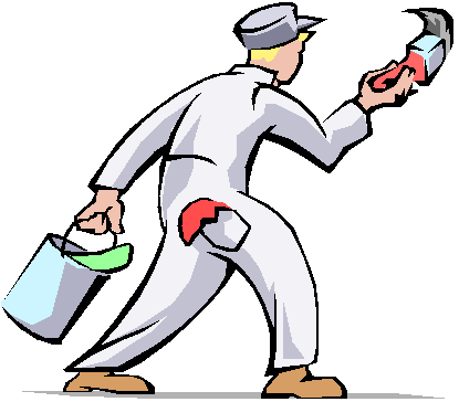 House Painter Clipart.