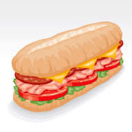 Hoagie Clip Art.