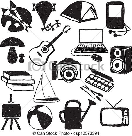 Hobbies Pictures Clip Art.