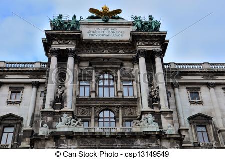 Stock Photo of Hofburg Imperial Palace Vienna.