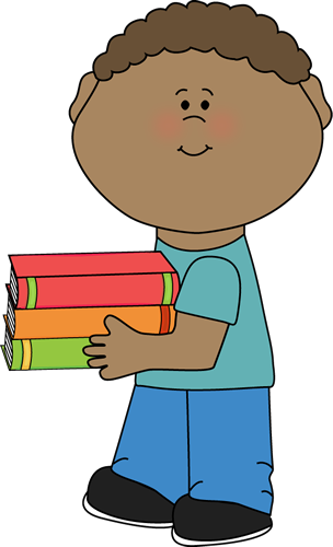 Boy Holding Clipart.