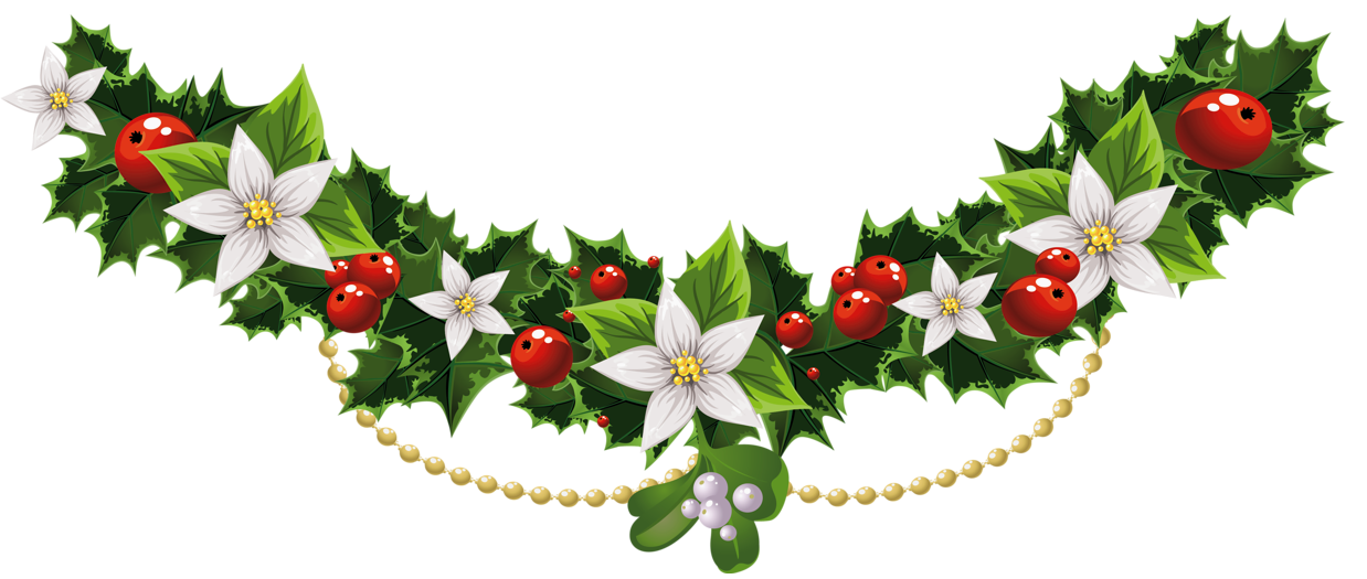 Clipart Christmas Garland.