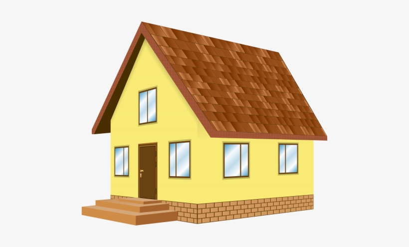 House Yellow Png Clip Art.