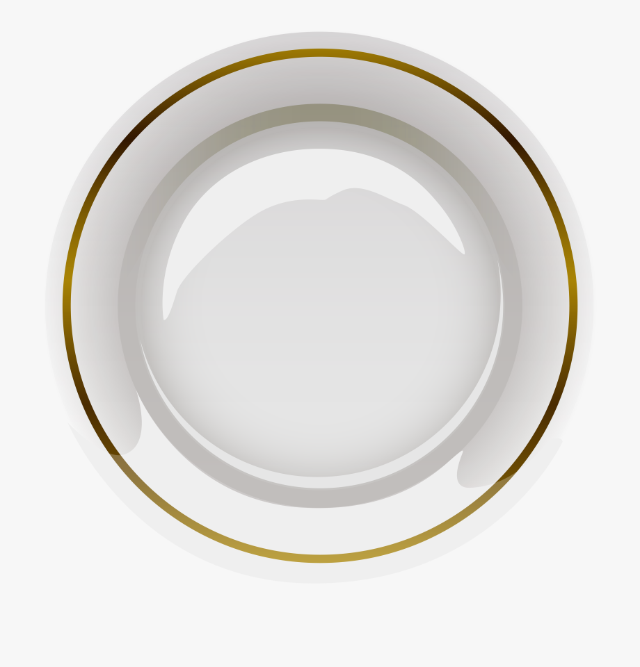 Elegant Plate Png Clipart.