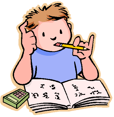 Homework Clip Art For Kids.