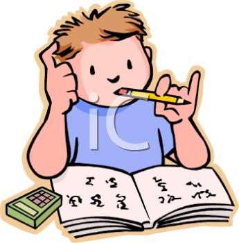 Homework Clip Art For Kids.