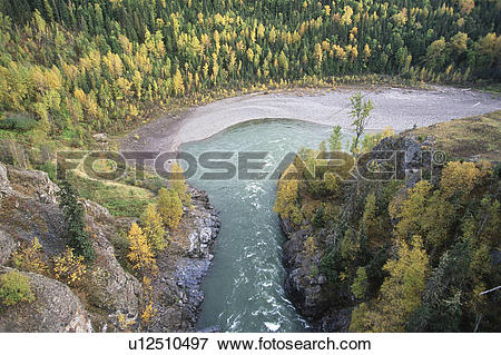 Picture of Skeena River near Hazelton, Hagwilget Canyon from.