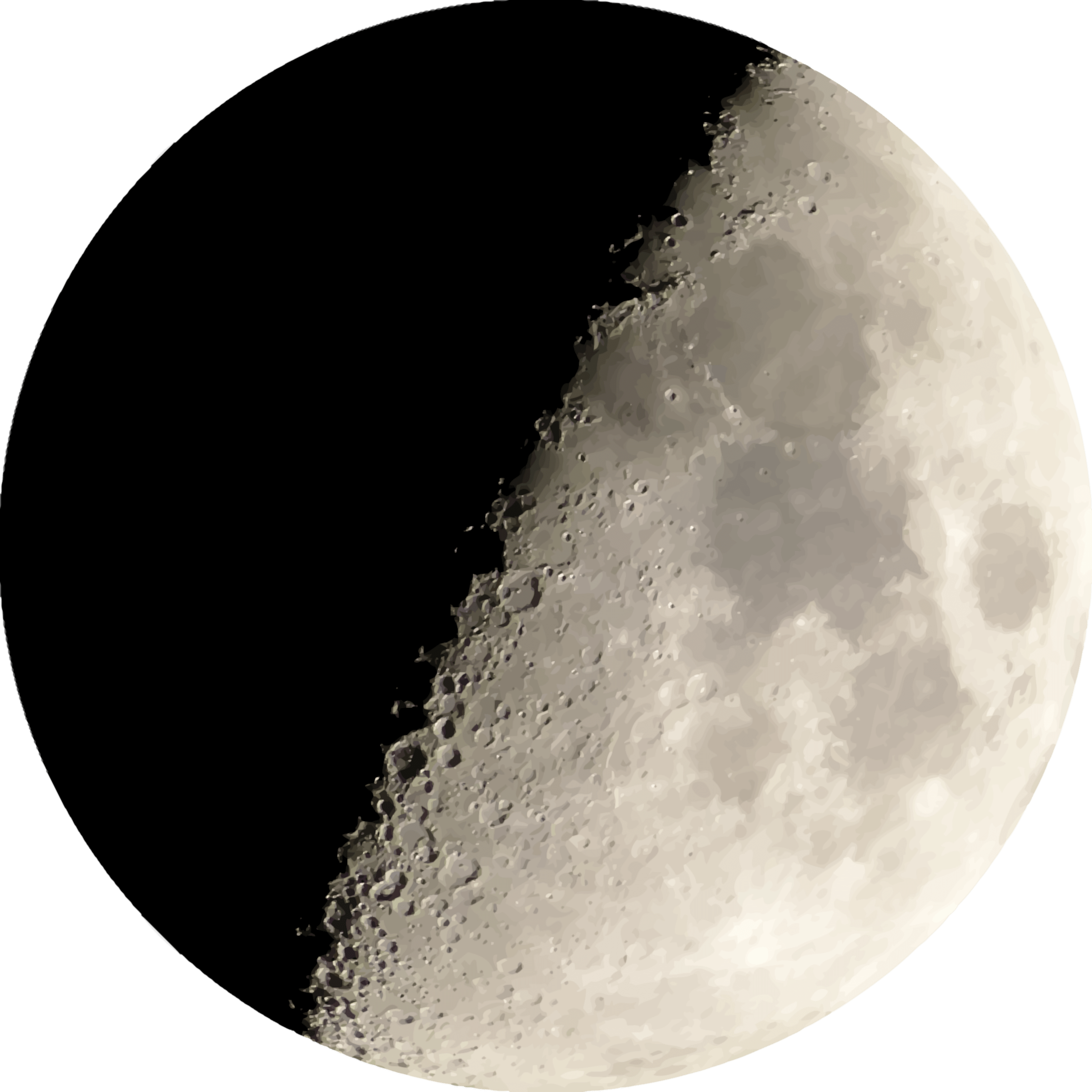 Half Moon transparent PNG.