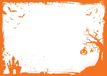 7,342 Halloween Border Stock Vector Illustration And Royalty Free.