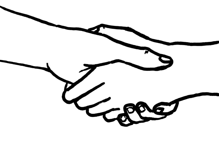 Hand in hand clipart 2 » Clipart Station.