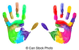 Handprints Stock Illustrations. 398 Handprints clip art images and.