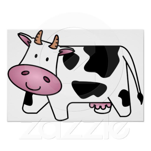 Happy Cow Poster.