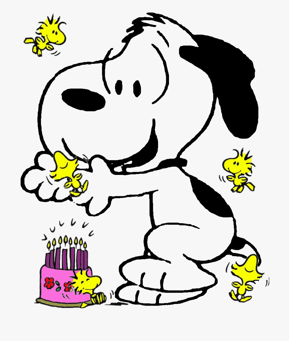 Snoopy Birthday Clipart.