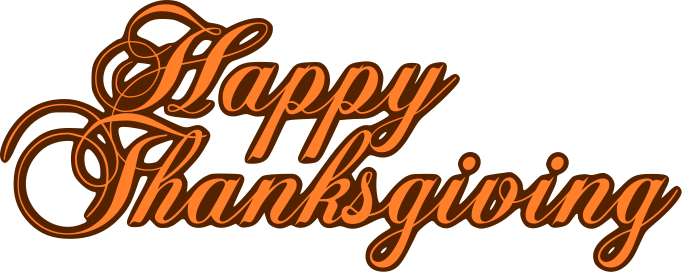 Happy Thanksgiving Clipart.