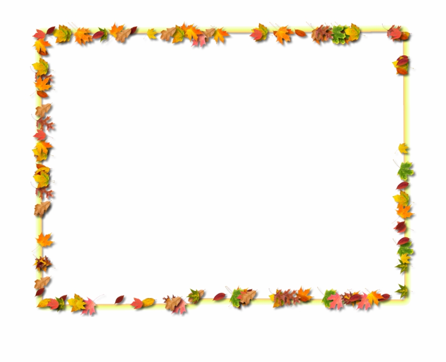 Thanksgiving Borders Microsoft Word Clipart.