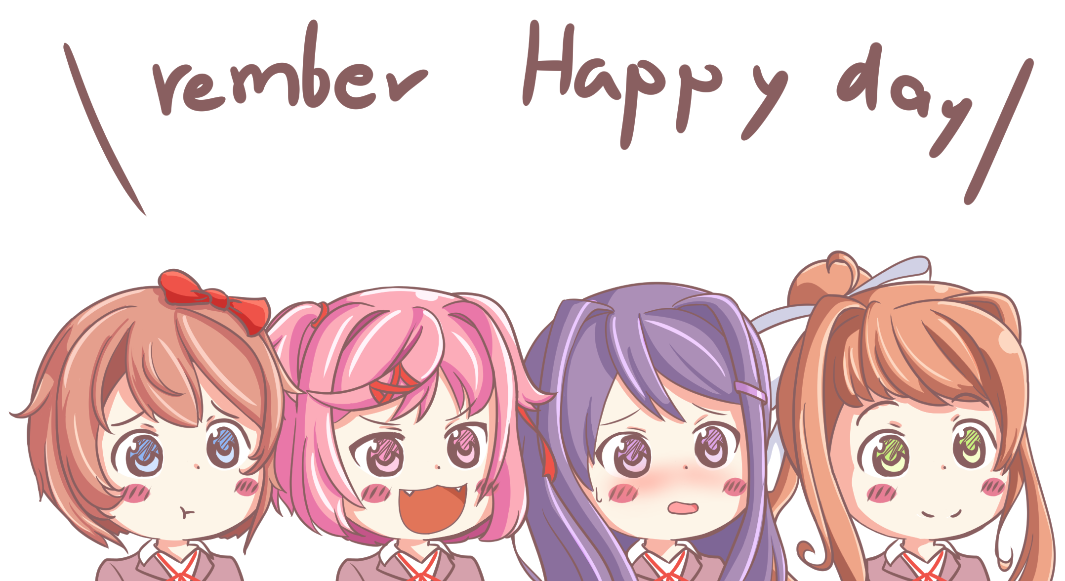 Happy Thoughts! (by KelsuisP) : DDLC.