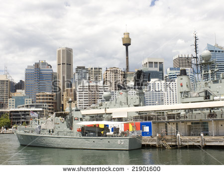 Sydney Darling Harbour Stock Photos, Royalty.