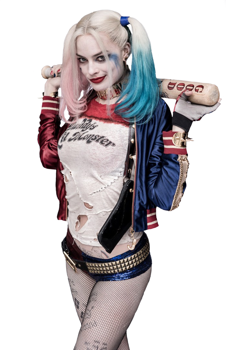 Harley Quinn Suicide Squad PNG Image.