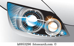 Headlight Clip Art Illustrations. 2,691 headlight clipart EPS.