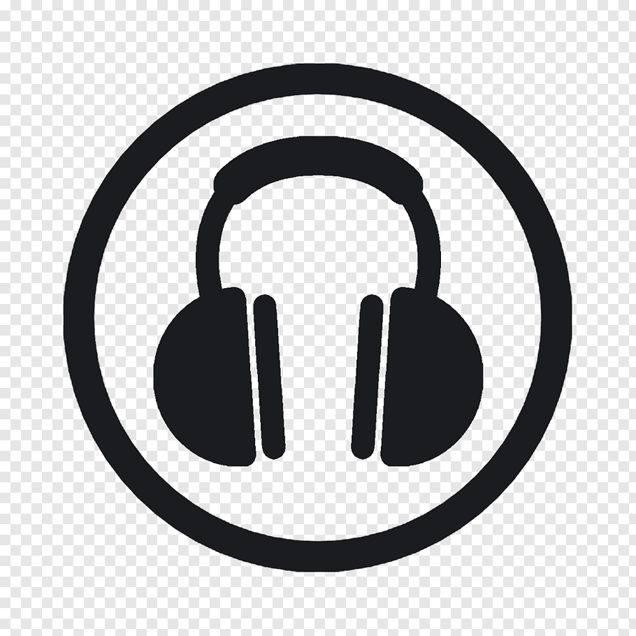 Headphones icon, Headphones, headphone logo free png.