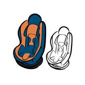 Headrest Clip Art.