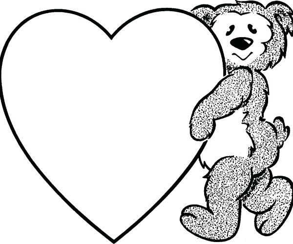 Hearts Clipart Black And White.