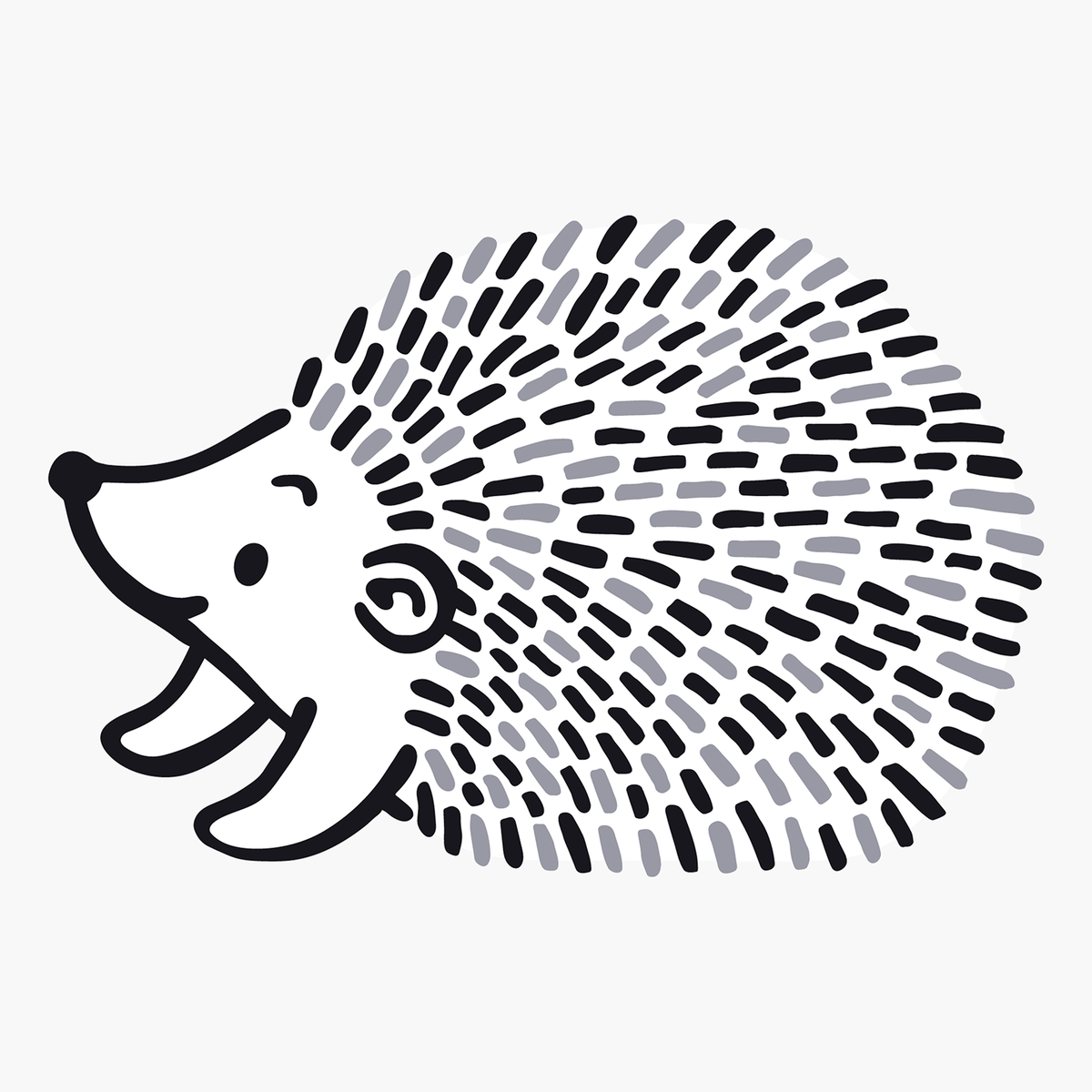 Hedgehog Clipart Black And White (93+ images in Collection) Page 2.