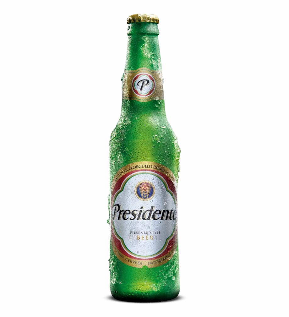 Cerveza Presidente Png Transparent Background.