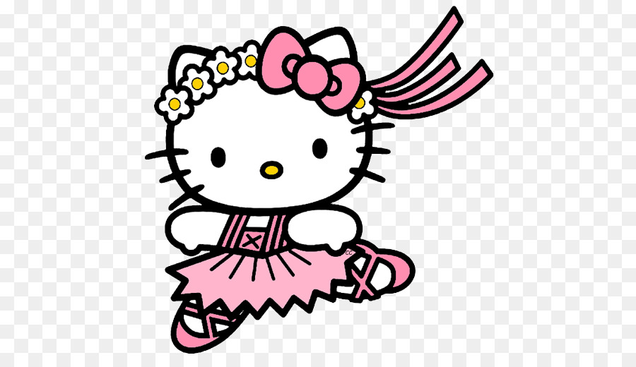 Hello Kitty Background clipart.