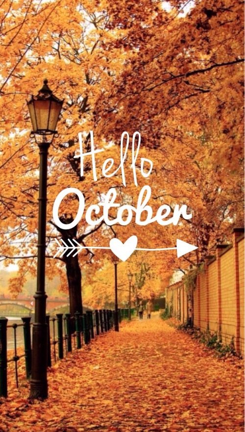 Hello october tumblr images.