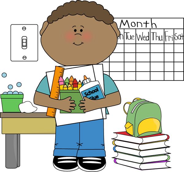 Substitute student helper clipart.