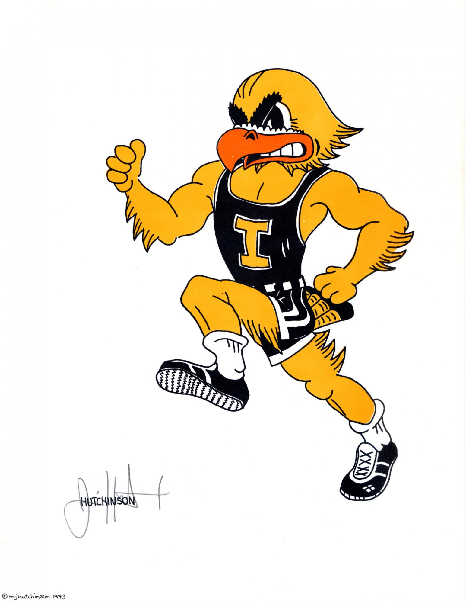 Old Gold: Wishing Herky a happy birthday.