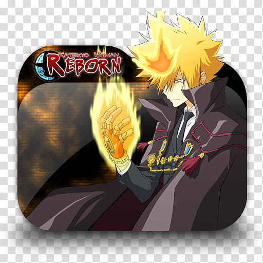 Katekyo Hitman Reborn Anime Folder Icon, Reborn file folder.