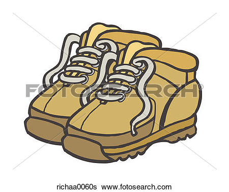 Stock Illustration of Hiking Boots richaa0060s.