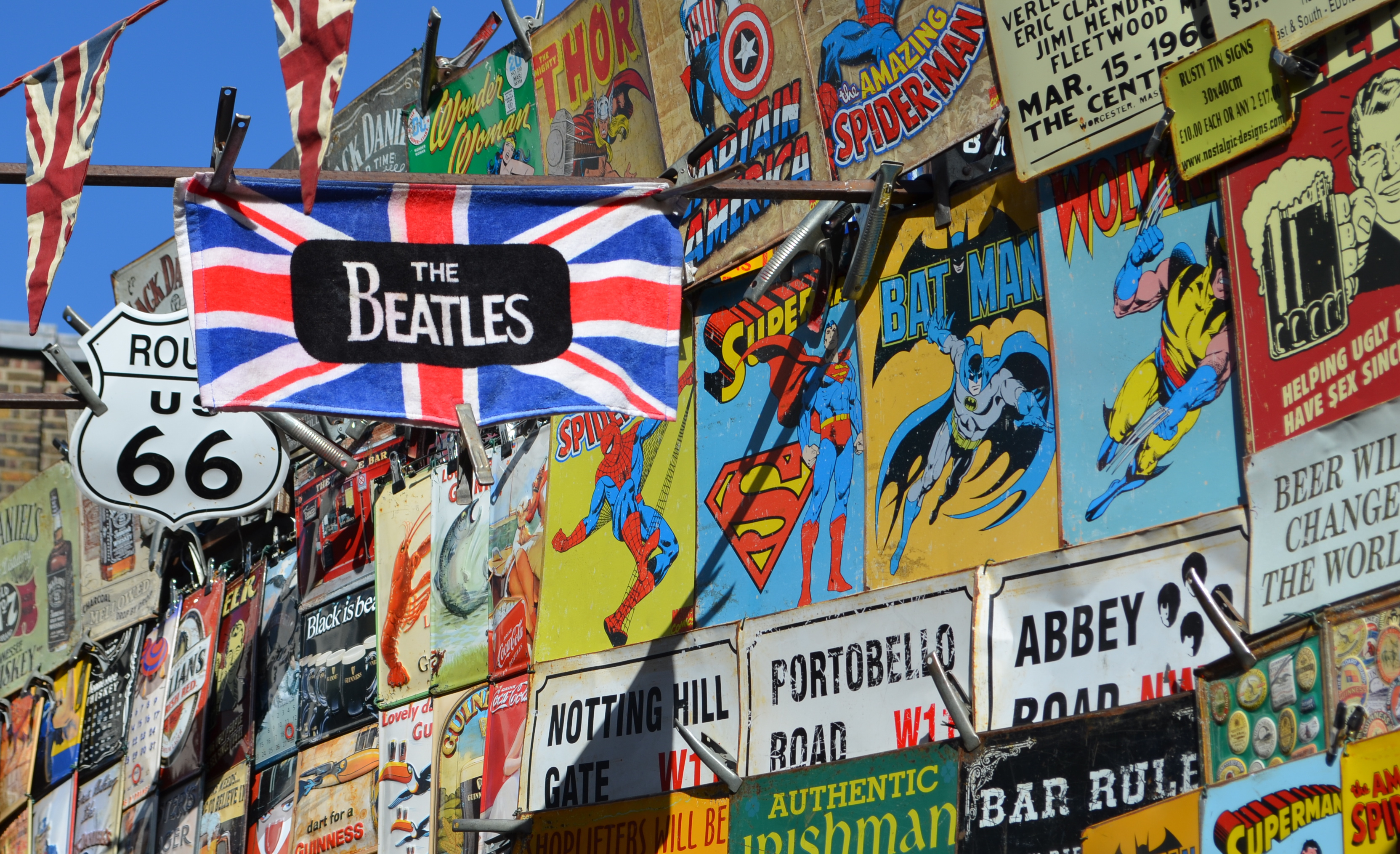 Portobello Road, England 2019.