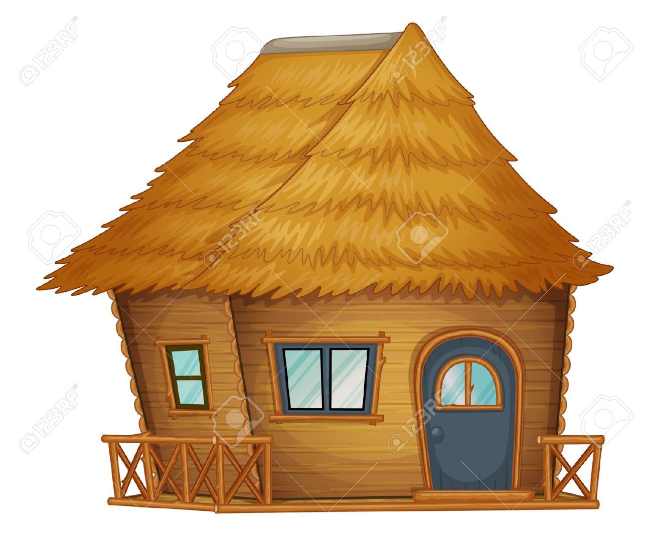 Hut House Clip Art.