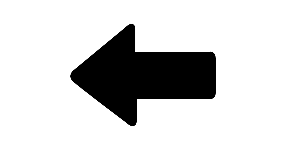 Left pointing arrow.