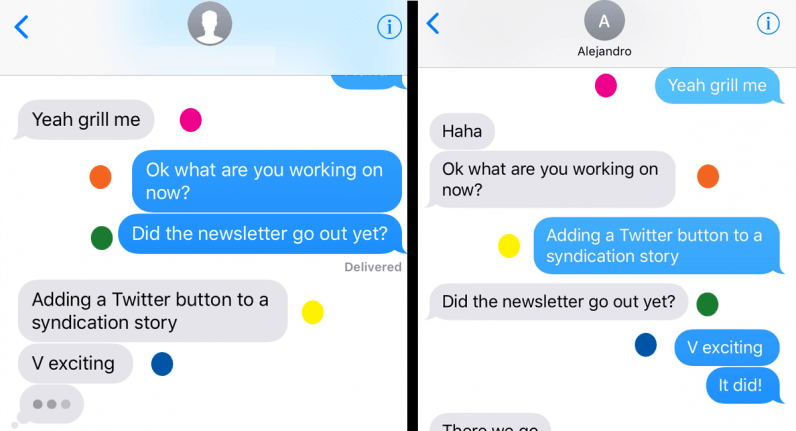 Yes, Apple's iMessage is totally screwing up the order of your texts.