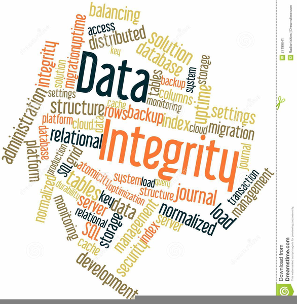 Data Integrity Clipart.