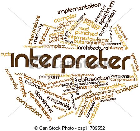 Spanish Interpreter Clipart.