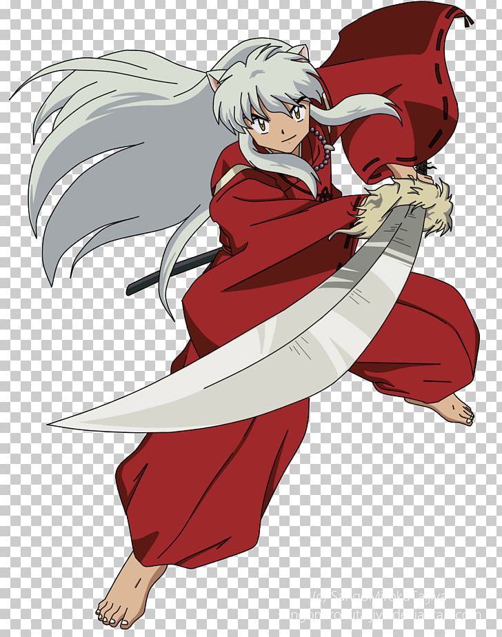 Inuyasha Sesshu014dmaru Kagome Higurashi Shippo Anime PNG.