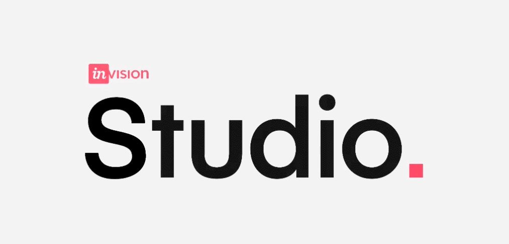 Invision studio logo animation.