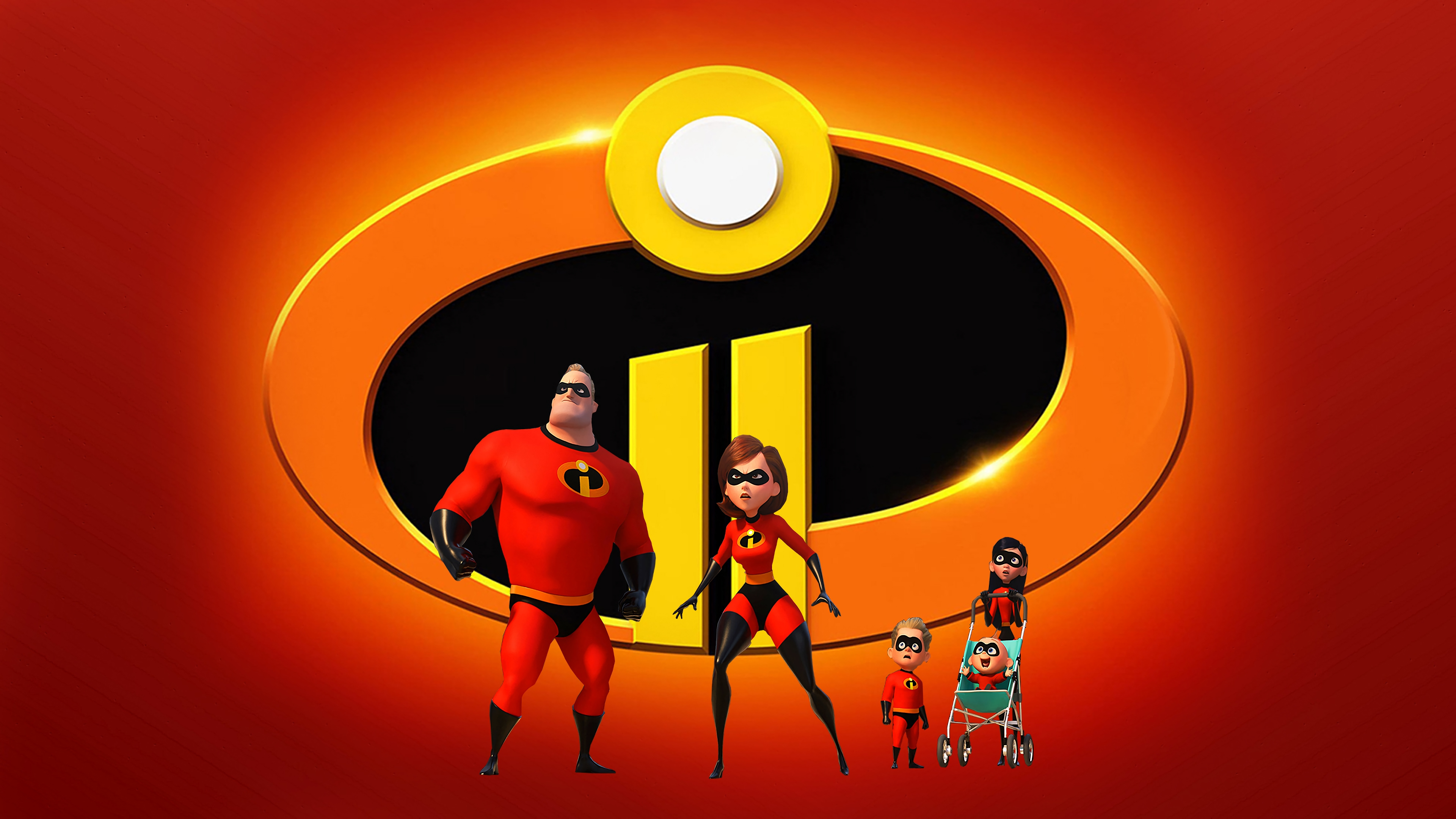 The Incredibles 2 Mr Incredible Elastigirl Dash Jack Jack.